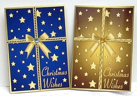 Christmas Presents Notelets 5 by Joyce Watson