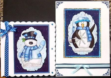 Snowy Friends Toppers by Joyce Watson