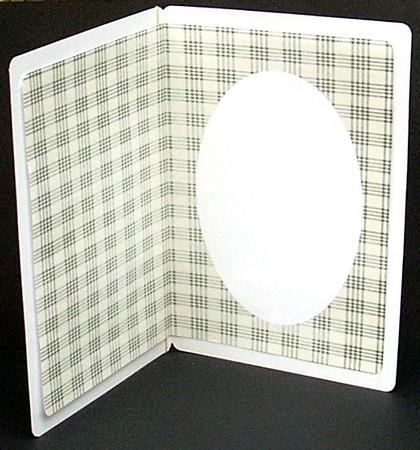 Christmas Green Plaid Insert by Joyce Watson