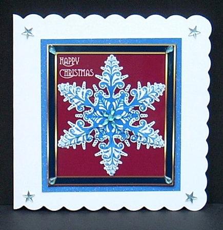 Blue Snowflake by Joyce Watson