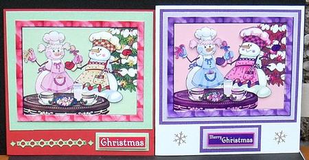 Making Christmas Dinner by Joyce Watson