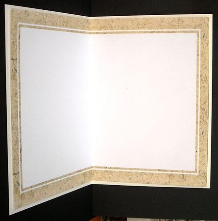 Men's Card Insert by Joyce Watson