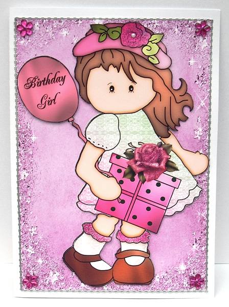 A4 Sweet Girl by Joyce Watson