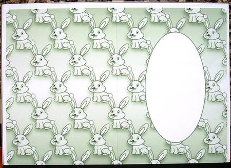 Bunny Green Insert by Joyce Watson