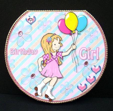 Girlie Skater by Joyce Watson