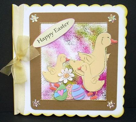 Easter 2 Card Sheet 3D Card Fronts by Joyce Watson