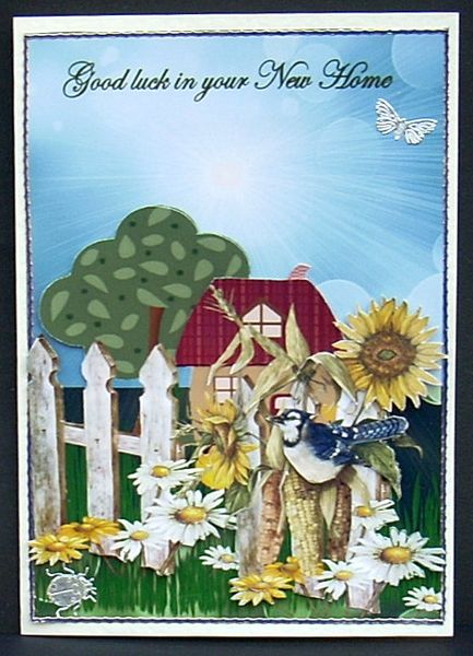 New Home Sunflower by Joyce Watson