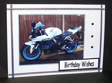 Motorbike by Joyce Watson