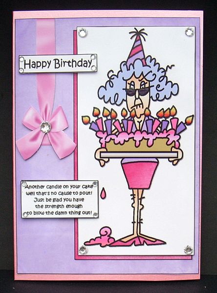 Stella Adds Another Candle Quick Card by Joyce Watson