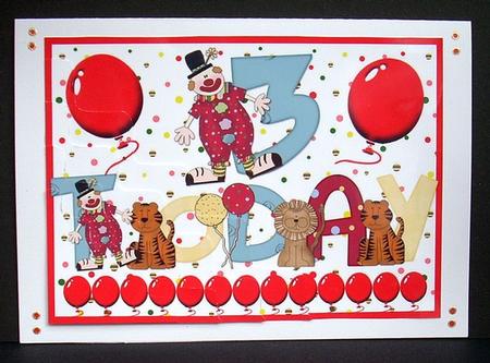 3 Today Circus Letters by Joyce Watson