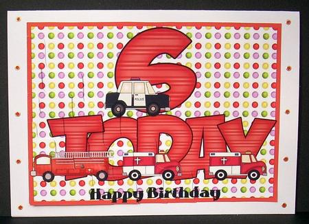 6 Today Emergency Vehicles by Joyce Watson