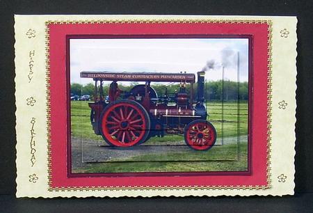 Wonderful Day Steam Engine Pyramid by Joyce Watson