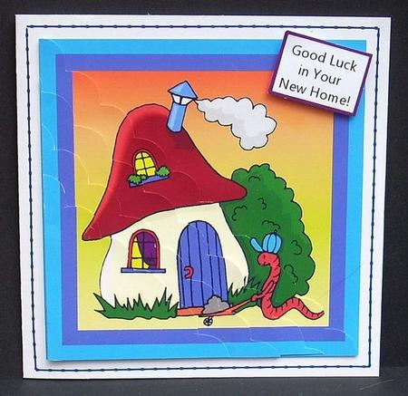 New Toadstool Home by Joyce Watson