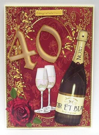 Ruby Wedding Anniversary by Joyce Watson