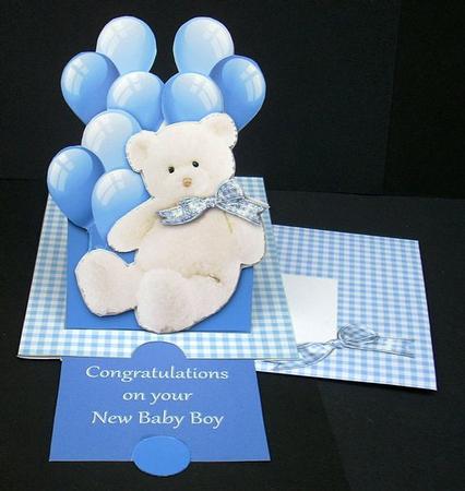 Slider-easel - Baby Boy by Joyce Watson
