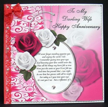 To My Darling Wife by Joyce Watson