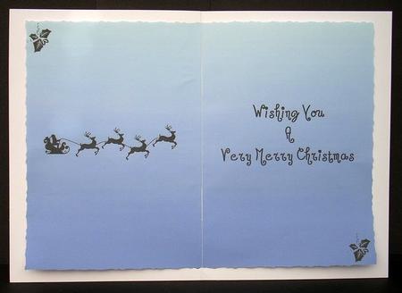 Christmas Sleigh Insert 3 by Joyce Watson