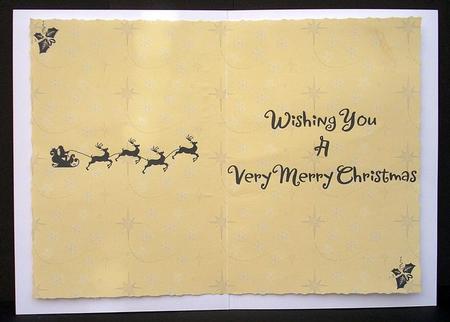 Christmas Sleigh Insert 7 by Joyce Watson