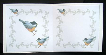 Twitters Delight Blank Insert by Joyce Watson