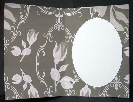 Coffee and White Rose Insert 1 by Joyce Watson