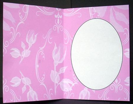 Pink and White Rose Insert 2 by Joyce Watson