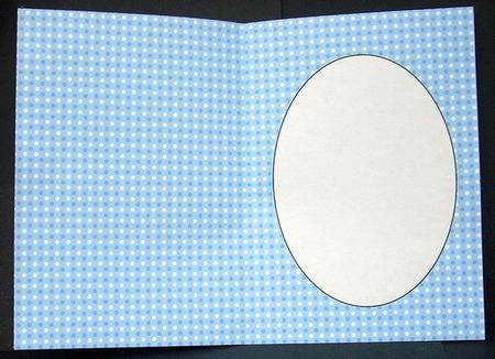 Blue Spotty Insert by Joyce Watson