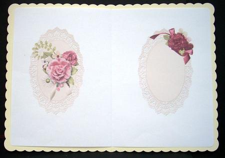 Vintage Roses for Mum/nan Insert by Joyce Watson