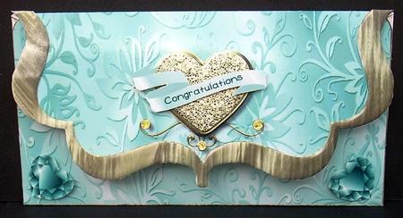 Pretty Brocade Clutch Purse Mini Kit 2 by Joyce Watson