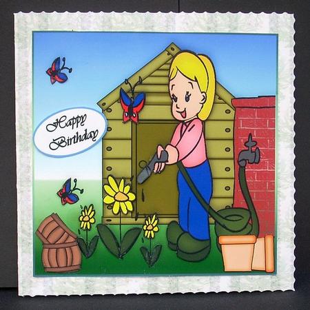 In My Garden by Joyce Watson