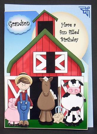 Down on the Farm Over the Corner by Joyce Watson