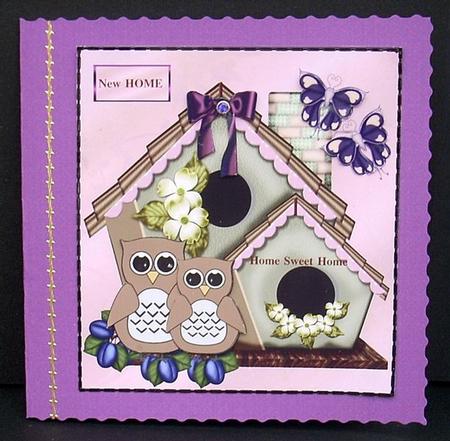 New Home Owl House 2 by Joyce Watson