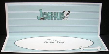 Patch the Dog Joshua Large Dl Insert by Joyce Watson