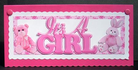 Cuddly Pink Toys for a Baby Girl Dl by Joyce Watson