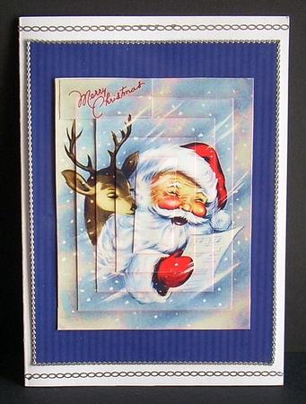 Singing Santa by Joyce Watson