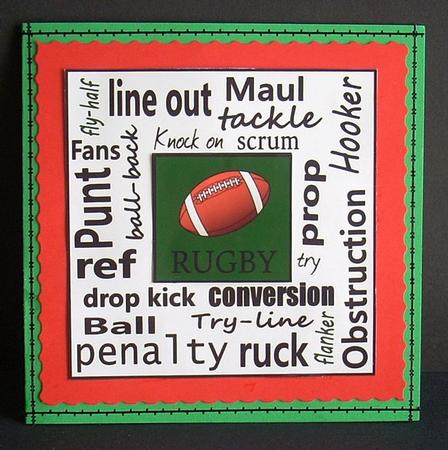 Rugby Urban Art by Joyce Watson