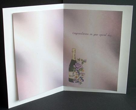 Champagne and Flowers Insert 2 by Joyce Watson