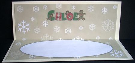 Gingerbread Men Chloe Large Dl Insert by Joyce Watson