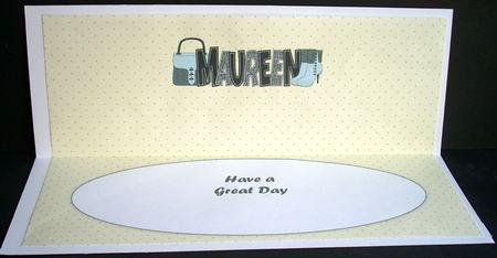 Bag & Shoes Maureen Large Dl Insert by Joyce Watson