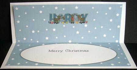 Rudolf and Friends Harry Large Dl Insert by Joyce Watson
