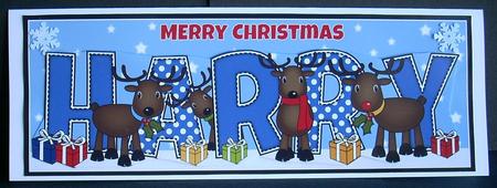 Rudolf & Friends Harry Large Dl by Joyce Watson