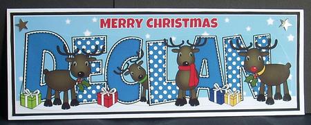 Rudolf & Friends Declan Large Dl by Joyce Watson