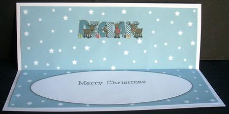 Rudolf & Friends Declan Large Dl Insert by Joyce Watson