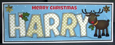 Rudolf the Red Nose Reindeer Harry Large Dl by Joyce Watson