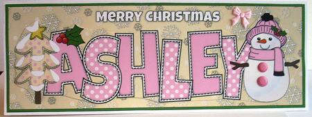 Cute Snowman Ashley Large Dl by Joyce Watson