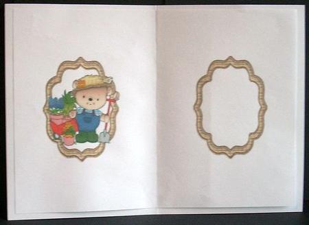 Green Thumb Ted Insert by Joyce Watson