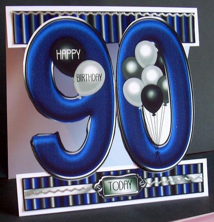 I Card Front Age 90 Male by Joyce Watson