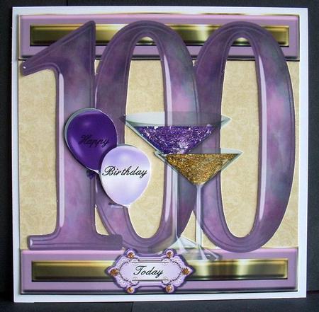 I Card Front Age 100 Female by Joyce Watson