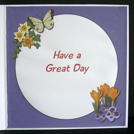 Birthday Blossom Mini Kit Insert by Joyce Watson