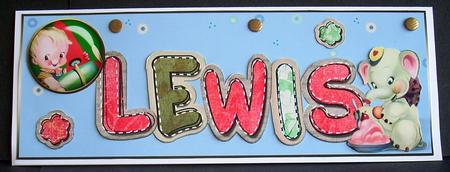 Lewis by Joyce Watson