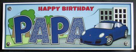 Porsche Papa Large Dl by Joyce Watson
